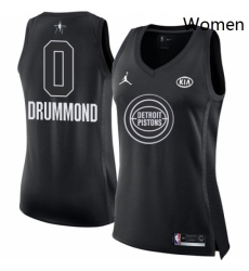 Womens Nike Detroit Pistons 0 Andre Drummond Swingman Black 2018 All Star Game NBA Jersey Womens Nike Detroit Pistons 0 Andre Drummond Swingman Black 2018 All Star Game NBA Jersey