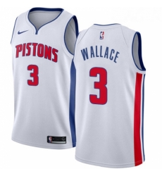 Womens Nike Detroit Pistons 3 Ben Wallace Authentic White Home NBA Jersey Association Edition Womens Nike Detroit Pistons 3 Ben Wallace Authentic White Home NBA Jersey Association Edition