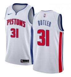 Womens Nike Detroit Pistons 31 Caron Butler Authentic White Home NBA Jersey Association Edition Womens Nike Detroit Pistons 31 Caron Butler Authentic White Home NBA Jersey Association Edition
