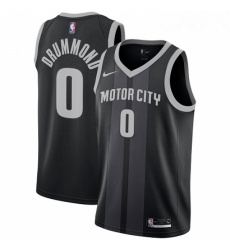 Youth Nike Detroit Pistons 0 Andre Drummond Swingman Black NBA Jersey City Edition Youth Nike Detroit Pistons 0 Andre Drummond Swingman Black NBA Jersey City Edition