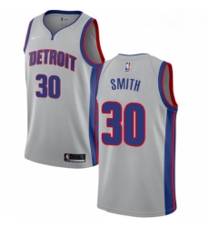 Youth Nike Detroit Pistons 30 Joe Smith Swingman Silver NBA Jersey Statement Edition Youth Nike Detroit Pistons 30 Joe Smith Swingman Silver NBA Jersey Statement Edition