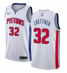 Youth Nike Detroit Pistons 32 Christian Laettner Swingman White Home NBA Jersey Association Edition Youth Nike Detroit Pistons 32 Christian Laettner Swingman White Home NBA Jersey Association Edition