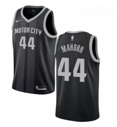Youth Nike Detroit Pistons 44 Rick Mahorn Swingman Black NBA Jersey City Edition Youth Nike Detroit Pistons 44 Rick Mahorn Swingman Black NBA Jersey City Edition