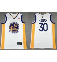 Men Golden State Warriors 30 Stephen Curry 75th Anniversary White Stitched Basketball Jersey Men Golden State Warriors 30 Stephen Curry 75th Anniversary White Stitched Basketball Jersey