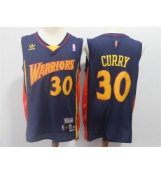 Men Golden State Warriors #30 Stephen Curry Throwback Navy Hardwood Classics Jersey Men Golden State Warriors #30 Stephen Curry Throwback Navy Hardwood Classics Jersey