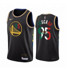 Men Golden State Warriors 95 Juan Toscano Anderson 2022 Black Special Mexico City Edition Stitched Jersey Men Golden State Warriors 95 Juan Toscano Anderson 2022 Black Special Mexico City Edition Stitched Jersey