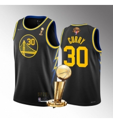 Men's Golden State Warriors #30 Stephen Curry 2022 Black NBA Finals Champions Stitched Jersey Men's Golden State Warriors #30 Stephen Curry 2022 Black NBA Finals Champions Stitched Jersey