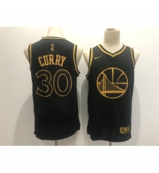 Men's Golden State Warriors #30 Stephen Curry Nike Black Gold Swingman Player Jersey Men's Golden State Warriors #30 Stephen Curry Nike Black Gold Swingman Player Jersey