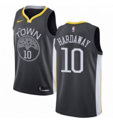 Mens Nike Golden State Warriors 10 Tim Hardaway Swingman Black Alternate NBA Jersey Statement Edition Mens Nike Golden State Warriors 10 Tim Hardaway Swingman Black Alternate NBA Jersey Statement Edition