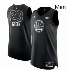 Mens Nike Jordan Golden State Warriors 23 Draymond Green Authentic Black 2018 All Star Game NBA Jersey Mens Nike Jordan Golden State Warriors 23 Draymond Green Authentic Black 2018 All Star Game NBA Jersey