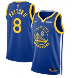 Nike Gary Payton II Blue #8 Golden State Warriors 2022 23 Swingman Badge Jersey Nike Gary Payton II Blue #8 Golden State Warriors 2022 23 Swingman Badge Jersey