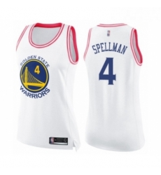 Womens Golden State Warriors 4 Omari Spellman Swingman White ink Fashion Basketball Jersey Womens Golden State Warriors 4 Omari Spellman Swingman White ink Fashion Basketball Jersey