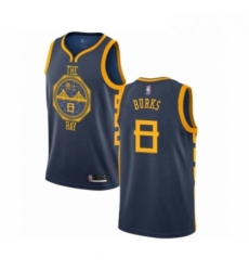 Womens Golden State Warriors 8 Alec Burks Swingman Navy Blue Basketball Jersey City Edition Womens Golden State Warriors 8 Alec Burks Swingman Navy Blue Basketball Jersey City Edition