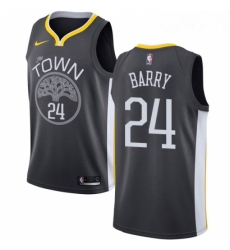 Womens Nike Golden State Warriors 24 Rick Barry Swingman Black Alternate NBA Jersey Statement Edition Womens Nike Golden State Warriors 24 Rick Barry Swingman Black Alternate NBA Jersey Statement Edition