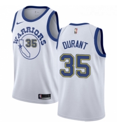 Womens Nike Golden State Warriors 35 Kevin Durant Swingman White Hardwood Classics NBA Jersey Womens Nike Golden State Warriors 35 Kevin Durant Swingman White Hardwood Classics NBA Jersey