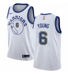 Womens Nike Golden State Warriors 6 Nick Young Swingman White Hardwood Classics NBA Jersey Womens Nike Golden State Warriors 6 Nick Young Swingman White Hardwood Classics NBA Jersey
