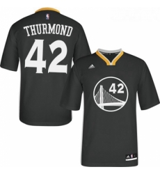 Youth Adidas Golden State Warriors 42 Nate Thurmond Authentic Black Alternate NBA Jersey Youth Adidas Golden State Warriors 42 Nate Thurmond Authentic Black Alternate NBA Jersey