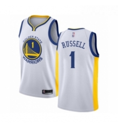 Youth Golden State Warriors 1 DAngelo Russell Swingman White Basketball Jersey Association Edition Youth Golden State Warriors 1 DAngelo Russell Swingman White Basketball Jersey Association Edition