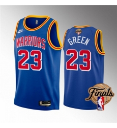 Youth Golden State Warriors 23 Draymond Green 2022 Royal NBA Finals Stitched Jersey Youth Golden State Warriors 23 Draymond Green 2022 Royal NBA Finals Stitched Jersey