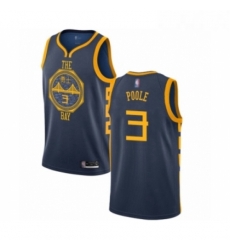 Youth Golden State Warriors 3 Jordan Poole Swingman Navy Blue Basketball Jersey City Edition Youth Golden State Warriors 3 Jordan Poole Swingman Navy Blue Basketball Jersey City Edition