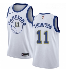 Youth Nike Golden State Warriors 11 Klay Thompson Swingman White Hardwood Classics NBA Jersey Youth Nike Golden State Warriors 11 Klay Thompson Swingman White Hardwood Classics NBA Jersey