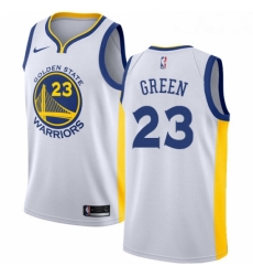 Youth Nike Golden State Warriors 23 Draymond Green Authentic White Home NBA Jersey Association Edition Youth Nike Golden State Warriors 23 Draymond Green Authentic White Home NBA Jersey Association Edition