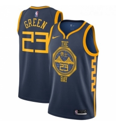 Youth Nike Golden State Warriors 23 Draymond Green Swingman Navy Blue NBA Jersey City Edition Youth Nike Golden State Warriors 23 Draymond Green Swingman Navy Blue NBA Jersey City Edition