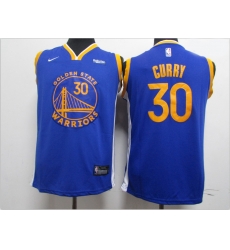 Youth Warriors 30 Stephen Curry Blue Youth 2020 New Nike Swingman Jersey Youth Warriors 30 Stephen Curry Blue Youth 2020 New Nike Swingman Jersey