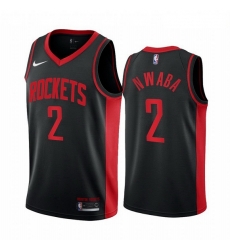 Men Houston Rockets 2 David Nwaba Black NBA Swingman 2020 21 Earned Edition Jersey Men Houston Rockets 2 David Nwaba Black NBA Swingman 2020 21 Earned Edition Jersey