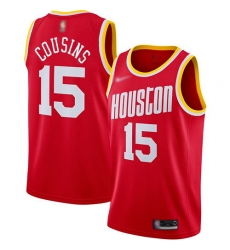 Men Nike Houston Rockets 15 DeMarcus Cousins Red NBA Swingman Hardwood Classics Jersey Men Nike Houston Rockets 15 DeMarcus Cousins Red NBA Swingman Hardwood Classics Jersey