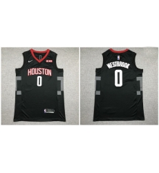 Rockets 0 Russell Westbrook Black Nike Swingman Jersey 2 Rockets 0 Russell Westbrook Black Nike Swingman Jersey 2