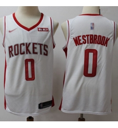 Rockets #0 Russell Westbrook White Basketball Swingman Association Edition 2019 2020 Jersey Rockets #0 Russell Westbrook White Basketball Swingman Association Edition 2019 2020 Jersey