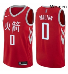 Womens Nike Houston Rockets 0 DeAnthony Melton Swingman Red NBA Jersey City Editi Womens Nike Houston Rockets 0 DeAnthony Melton Swingman Red NBA Jersey City Editi