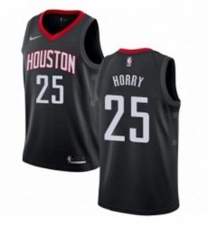 Womens Nike Houston Rockets 25 Robert Horry Authentic Black Alternate NBA Jersey Statement Edition Womens Nike Houston Rockets 25 Robert Horry Authentic Black Alternate NBA Jersey Statement Edition