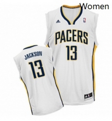 Womens Adidas Indiana Pacers 13 Mark Jackson Swingman White Home NBA Jersey Womens Adidas Indiana Pacers 13 Mark Jackson Swingman White Home NBA Jersey