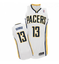Womens Adidas Indiana Pacers 13 Paul George Authentic White Home NBA Jersey Womens Adidas Indiana Pacers 13 Paul George Authentic White Home NBA Jersey