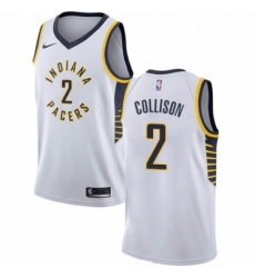 Womens Nike Indiana Pacers 2 Darren Collison Swingman White NBA Jersey Association Edition Womens Nike Indiana Pacers 2 Darren Collison Swingman White NBA Jersey Association Edition