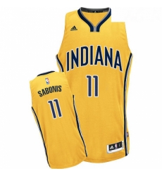 Youth Adidas Indiana Pacers 11 Domantas Sabonis Swingman Gold Alternate NBA Jersey Youth Adidas Indiana Pacers 11 Domantas Sabonis Swingman Gold Alternate NBA Jersey