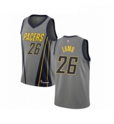 Youth Indiana Pacers 26 Jeremy Lamb Swingman Gray Basketball Jersey City Edition Youth Indiana Pacers 26 Jeremy Lamb Swingman Gray Basketball Jersey City Edition