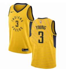 Youth Nike Indiana Pacers 3 Joe Young Swingman Gold NBA Jersey Statement Edition Youth Nike Indiana Pacers 3 Joe Young Swingman Gold NBA Jersey Statement Edition