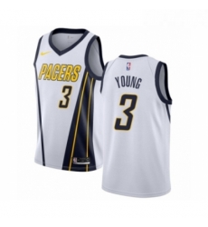 Youth Nike Indiana Pacers 3 Joe Young White Swingman Jersey Earned Edition Youth Nike Indiana Pacers 3 Joe Young White Swingman Jersey Earned Edition