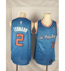 Clippers 2 Kawhi Leonard Blue Nike Throwback Swingman Jersey Clippers 2 Kawhi Leonard Blue Nike Throwback Swingman Jersey