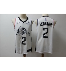 Clippers 2 Kawhi Leonard White City Edition Nike Swingman Jersey Clippers 2 Kawhi Leonard White City Edition Nike Swingman Jersey