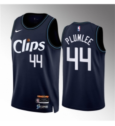 Men Los Angeles Clippers 44 Mason Plumlee Navy 2023 24 City Edition Stitched Jersey Men Los Angeles Clippers 44 Mason Plumlee Navy 2023 24 City Edition Stitched Jersey
