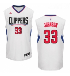 Womens Adidas Los Angeles Clippers 33 Wesley Johnson Authentic White Home NBA Jersey Womens Adidas Los Angeles Clippers 33 Wesley Johnson Authentic White Home NBA Jersey