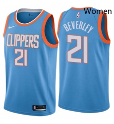 Womens Nike Los Angeles Clippers 21 Patrick Beverley Swingman Blue NBA Jersey City Edition Womens Nike Los Angeles Clippers 21 Patrick Beverley Swingman Blue NBA Jersey City Edition