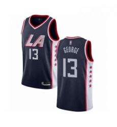 Youth Los Angeles Clippers 13 Paul George Swingman Navy Blue Basketball Jersey City Edition Youth Los Angeles Clippers 13 Paul George Swingman Navy Blue Basketball Jersey City Edition