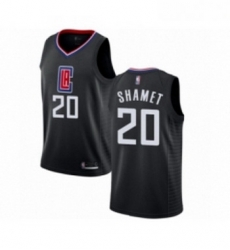 Youth Los Angeles Clippers 20 Landry Shamet Swingman Black Basketball Jersey Statement Edition Youth Los Angeles Clippers 20 Landry Shamet Swingman Black Basketball Jersey Statement Edition