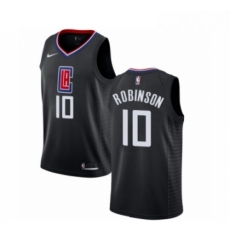 Youth Nike Los Angeles Clippers 10 Jerome Robinson Swingman Black NBA Jersey Statement Edition Youth Nike Los Angeles Clippers 10 Jerome Robinson Swingman Black NBA Jersey Statement Edition