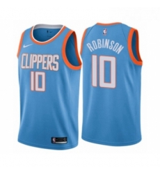 Youth Nike Los Angeles Clippers 10 Jerome Robinson Swingman Blue NBA Jersey City Edition Youth Nike Los Angeles Clippers 10 Jerome Robinson Swingman Blue NBA Jersey City Edition